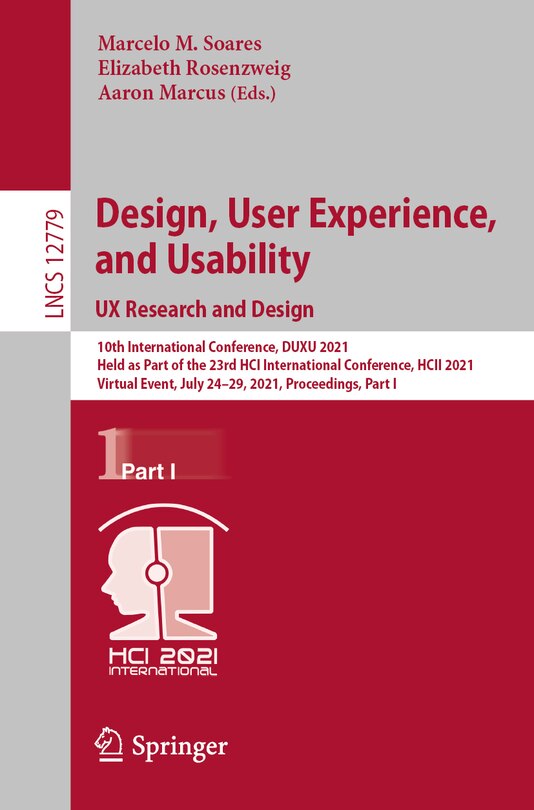 Front cover_Design, User Experience, and Usability