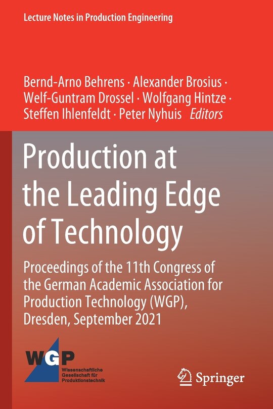 Front cover_Production at the Leading Edge of Technology