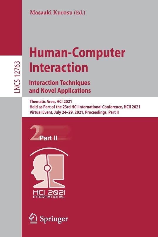 Couverture_Human-Computer Interaction. Interaction Techniques and Novel Applications