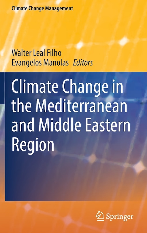 Couverture_Climate Change In The Mediterranean And Middle Eastern Region