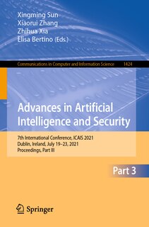 Front cover_Advances In Artificial Intelligence And Security