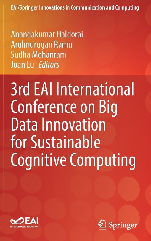 Couverture_3rd Eai International Conference On Big Data Innovation For Sustainable Cognitive Computing