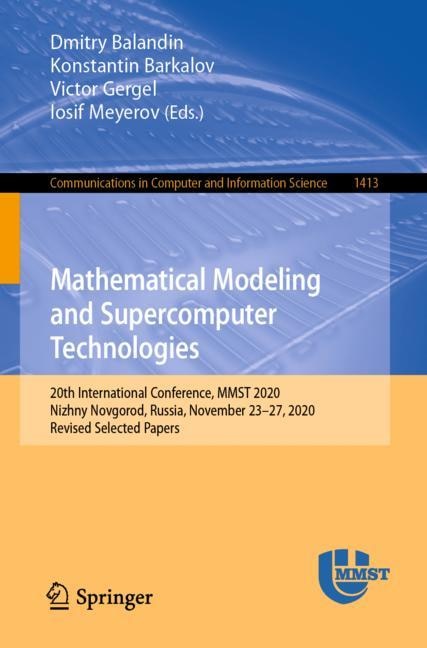 Couverture_Mathematical Modeling and Supercomputer Technologies