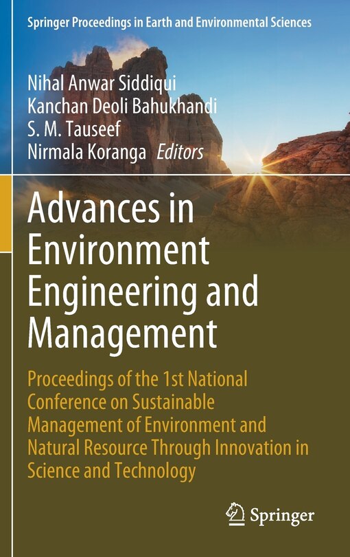 Couverture_Advances in Environment Engineering and Management