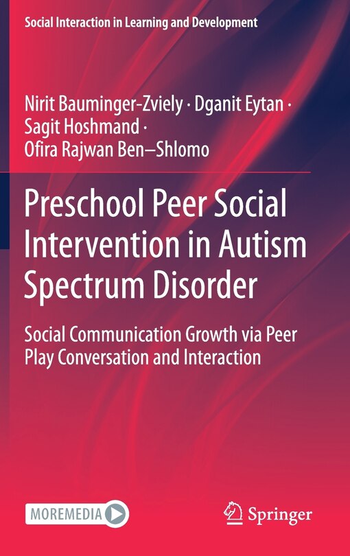 Front cover_Preschool Peer Social Intervention In Autism Spectrum Disorder