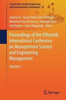 Couverture_Proceedings Of The Fifteenth International Conference On Management Science And Engineering Management