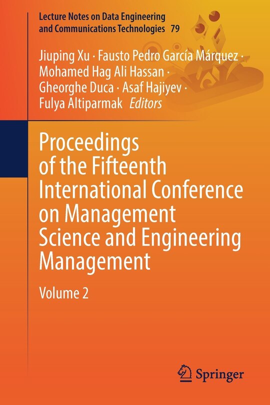 Couverture_Proceedings Of The Fifteenth International Conference On Management Science And Engineering Management