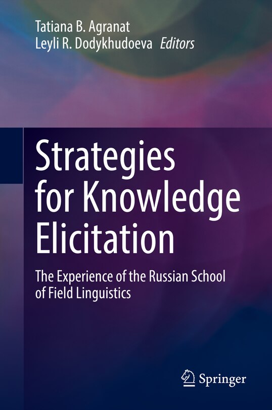 Front cover_Strategies For Knowledge Elicitation