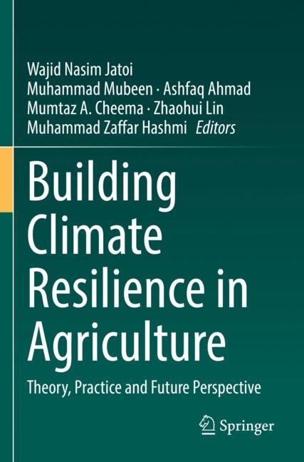Front cover_Building Climate Resilience in Agriculture