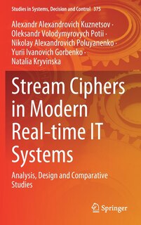 Front cover_Stream Ciphers In Modern Real-time It Systems