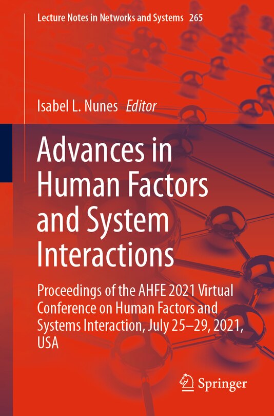 Couverture_Advances in Human Factors and System Interactions
