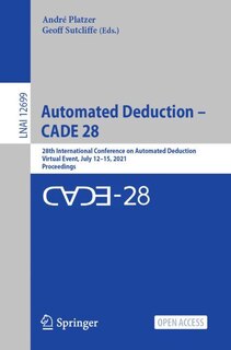 Front cover_Automated Deduction - Cade 28