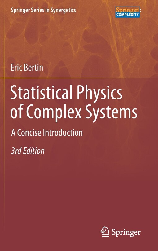 Front cover_Statistical Physics Of Complex Systems