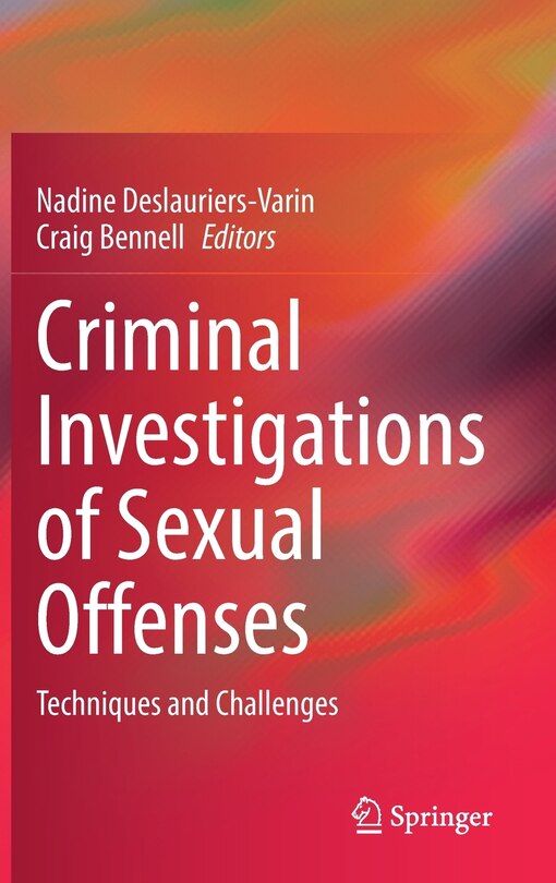 Front cover_Criminal Investigations Of Sexual Offenses