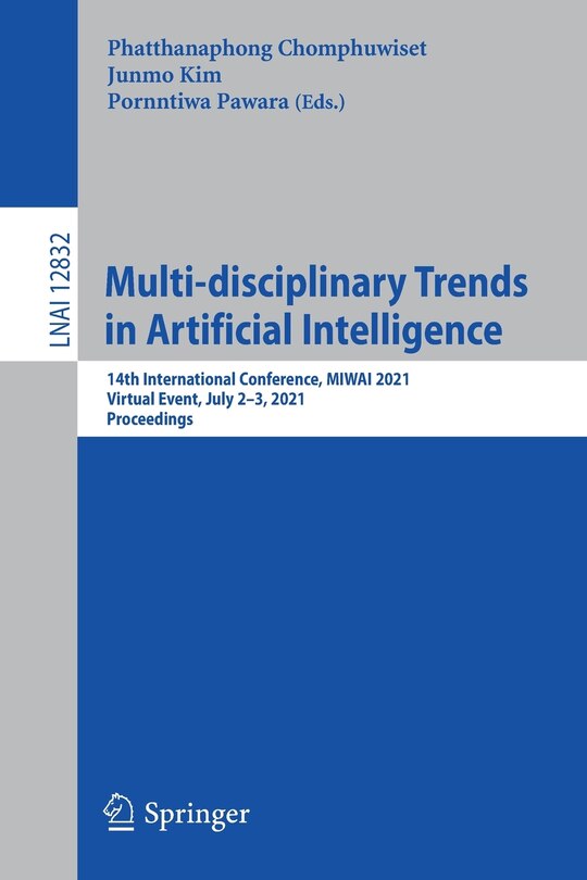 Front cover_Multi-disciplinary Trends In Artificial Intelligence