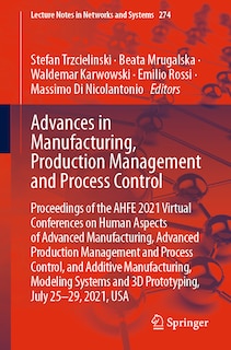 Couverture_Advances in Manufacturing, Production Management and Process Control