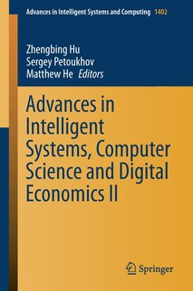 Couverture_Advances In Intelligent Systems, Computer Science And Digital Economics Ii