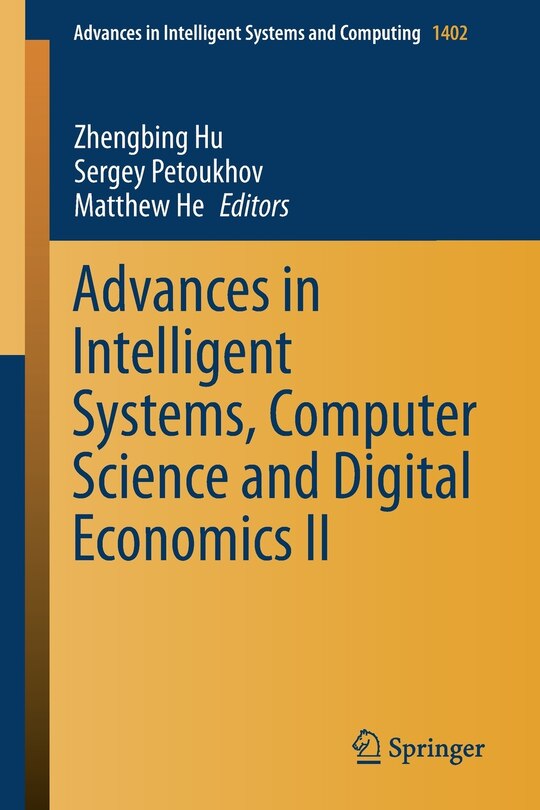Couverture_Advances In Intelligent Systems, Computer Science And Digital Economics Ii