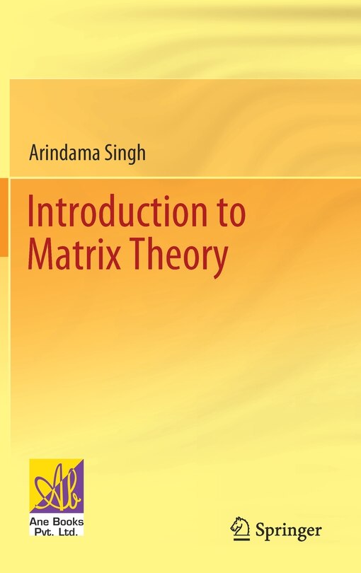 Couverture_Introduction To Matrix Theory