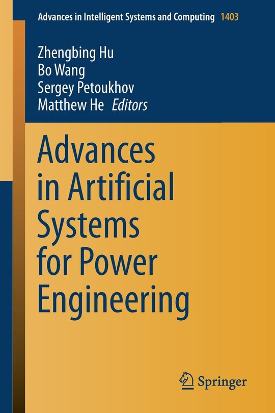 Front cover_Advances In Artificial Systems For Power Engineering