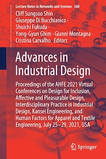 Front cover_Advances in Industrial Design