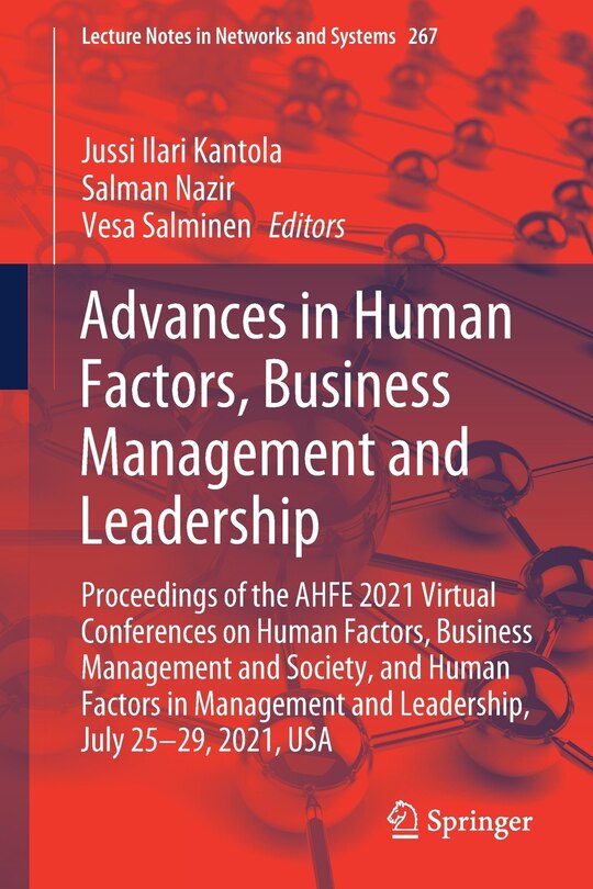 Front cover_Advances in Human Factors, Business Management and Leadership
