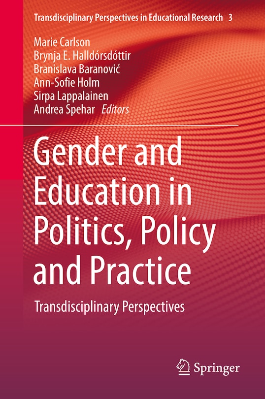 Couverture_Gender And Education In Politics, Policy And Practice