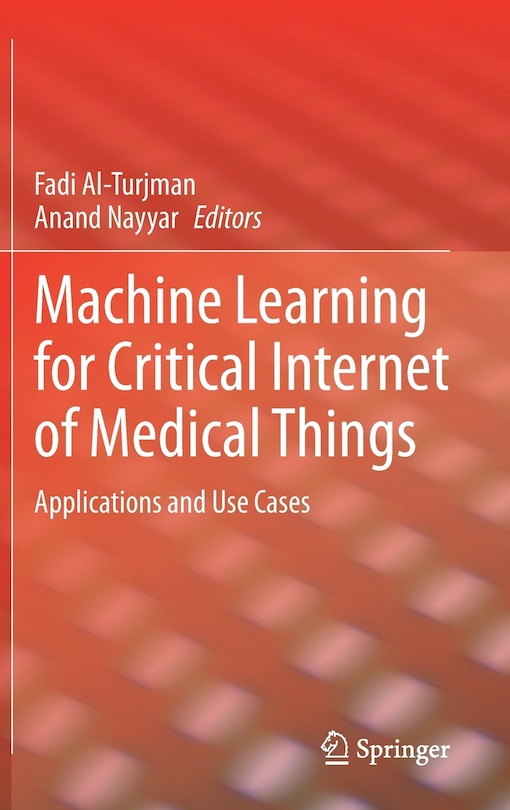 Couverture_Machine Learning For Critical Internet Of Medical Things