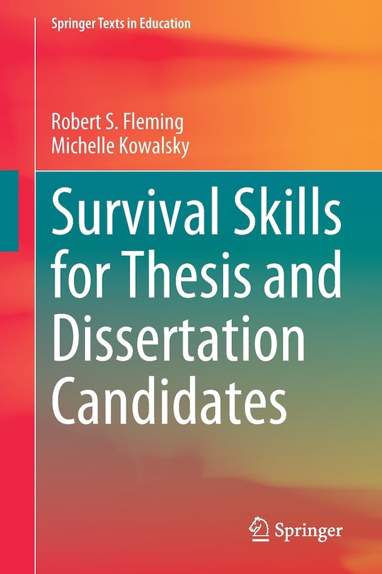 Front cover_Survival Skills For Thesis And Dissertation Candidates