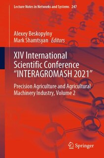 Couverture_Xiv International Scientific Conference interagromash 2021