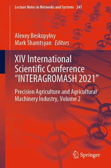 Couverture_Xiv International Scientific Conference interagromash 2021