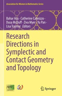 Couverture_Research Directions In Symplectic And Contact Geometry And Topology