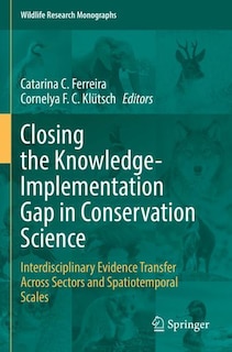 Couverture_Closing the Knowledge-Implementation Gap in Conservation Science