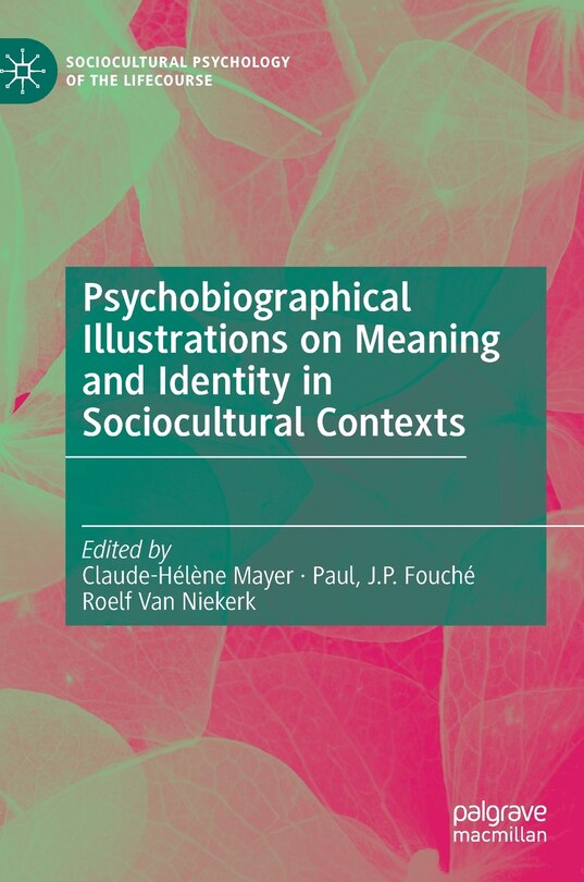 Front cover_Psychobiographical Illustrations On Meaning And Identity In Sociocultural Contexts