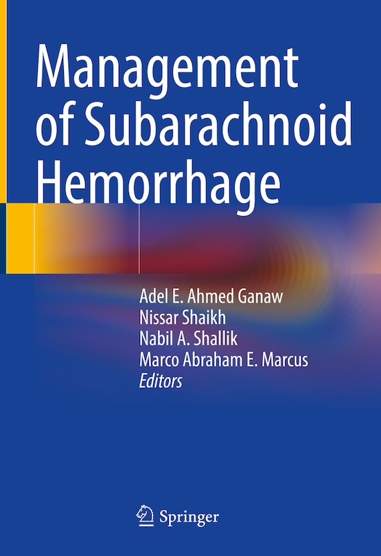 Couverture_Management Of Subarachnoid Hemorrhage