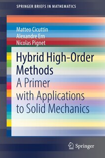 Front cover_Hybrid High-order Methods