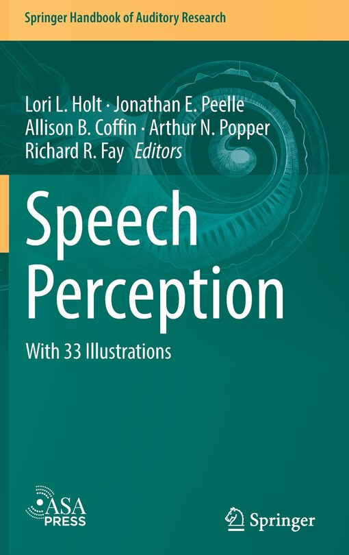 Front cover_Speech Perception