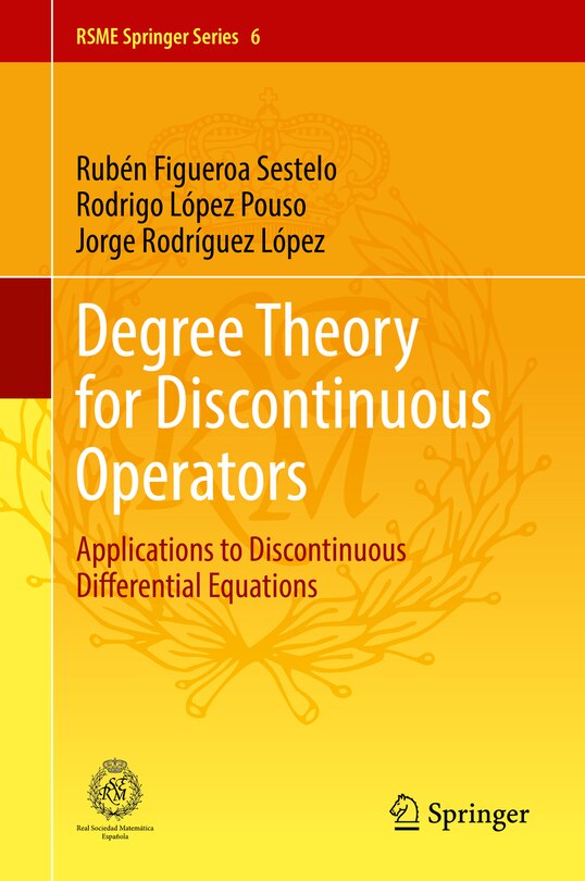 Front cover_Degree Theory For Discontinuous Operators