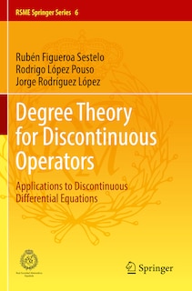 Front cover_Degree Theory for Discontinuous Operators