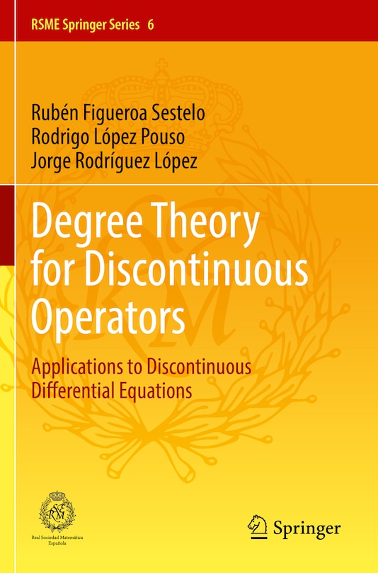 Front cover_Degree Theory for Discontinuous Operators