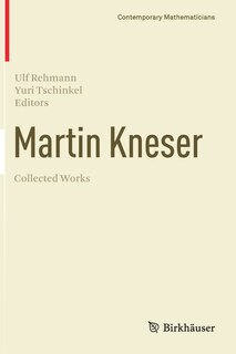 Front cover_Martin Kneser Collected Works