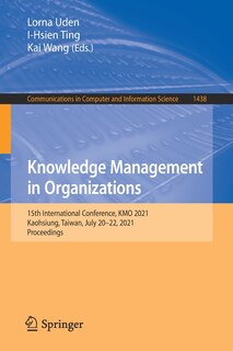 Front cover_Knowledge Management In Organizations