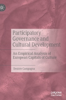 Couverture_Participatory Governance And Cultural Development