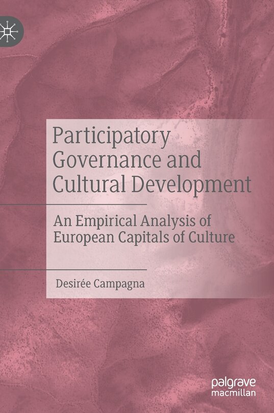 Couverture_Participatory Governance And Cultural Development