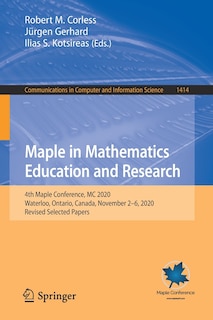 Front cover_Maple in Mathematics Education and Research