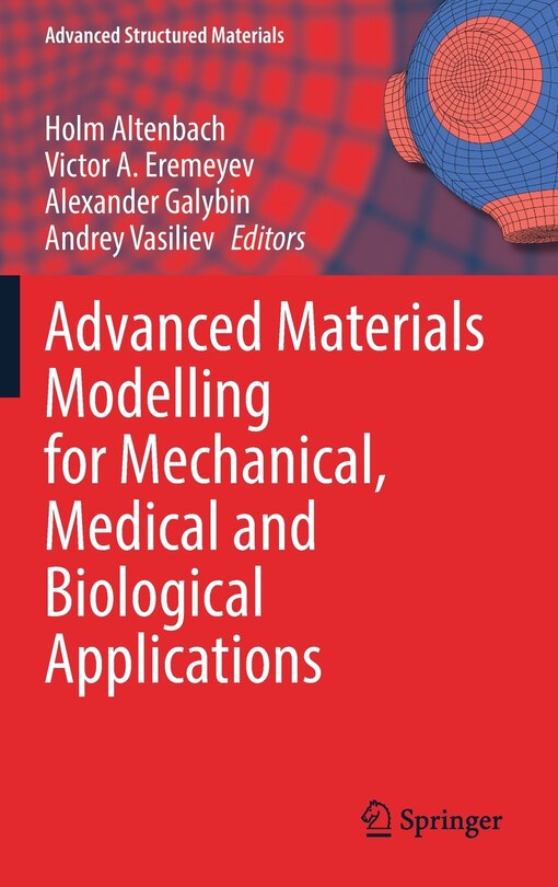 Couverture_Advanced Materials Modelling For Mechanical, Medical And Biological Applications