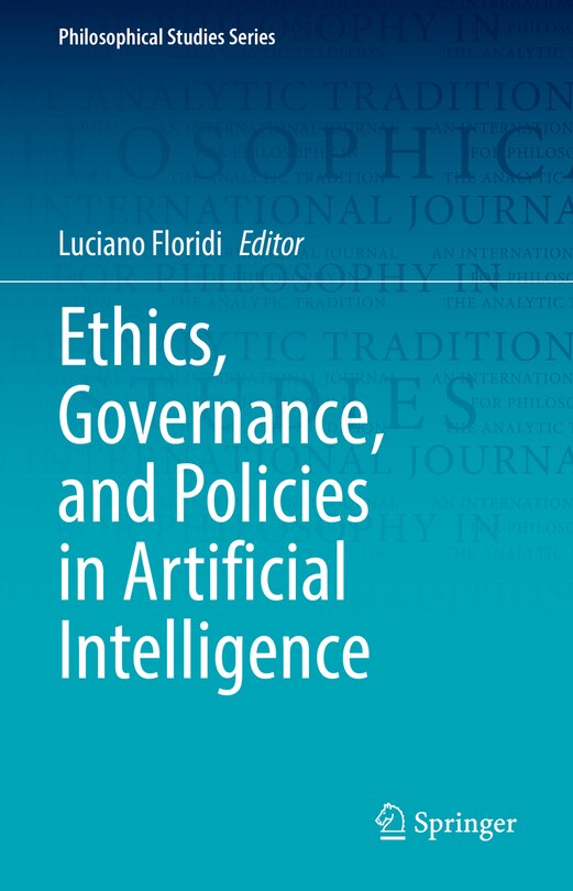 Couverture_Ethics, Governance, And Policies In Artificial Intelligence