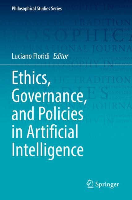 Front cover_Ethics, Governance, and Policies in Artificial Intelligence