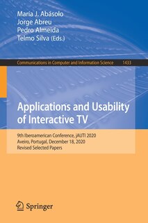 Couverture_Applications and Usability of Interactive TV