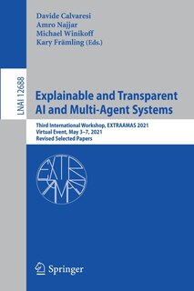 Front cover_Explainable And Transparent Ai And Multi-agent Systems